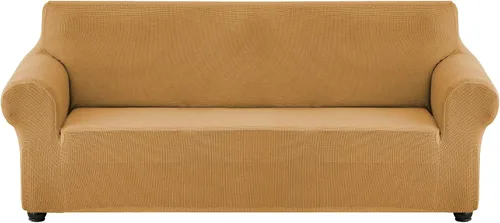 Miniatura 11 de CONRUSER Funda elástica para sofá, impermeable, funda de sofá suave, protector de muebles con parte inferior elástica para niños, mascotas