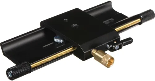 Miniatura 3 de Manfrotto Placa deslizante de posicionamiento micrométrico 454 - Sustituye a 3419 - Negro