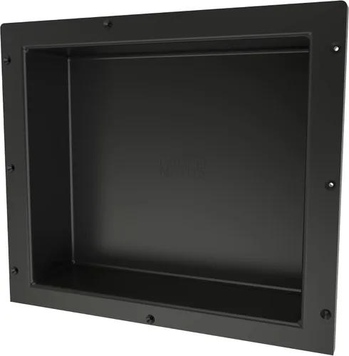 Miniatura 9 de Tile Redi USA Niche - Estante de ducha empotrable individual, negro, un estante interior, 16 pulgadas de ancho x 6 pulgadas de alto x 4 pulgadas