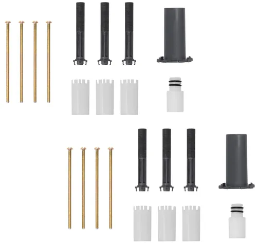 Miniatura 4 de Paquete de 2 – Kit de extensión universal compatible con Grohe 14048000 para molduras selectas SmartControl (paquete de 2)