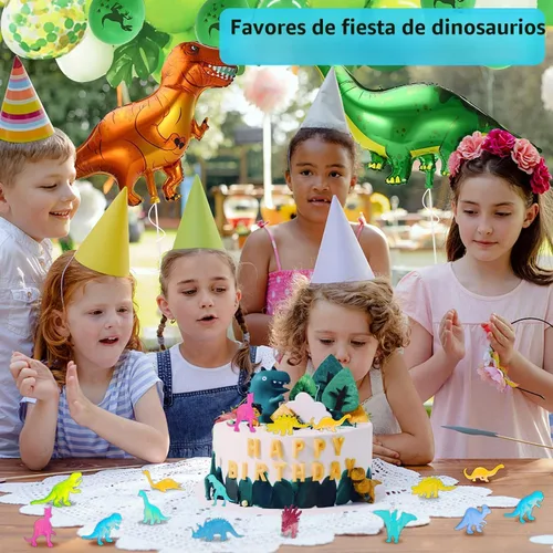 Miniatura 5 de 48 piezas de mini figuras de dinosaurio que brillan en la oscuridad para niños, cesta de relleno de huevos de Pascua, suministros de fiesta