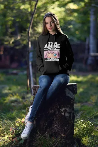 Miniatura 2 de It's An Anime Thing You Wouldn't Understand - Sudadera con capucha para mujer