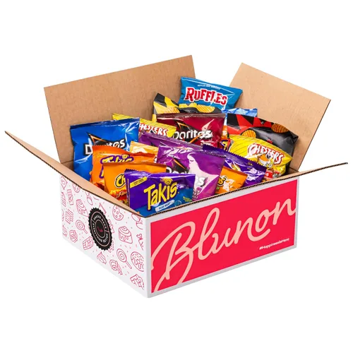Miniatura 4 de Paquete variado de bocadillos de papas fritas calientes para adultos, paquete de cuidado de bolsas de aperitivos picantes ardientes, caja de regalo
