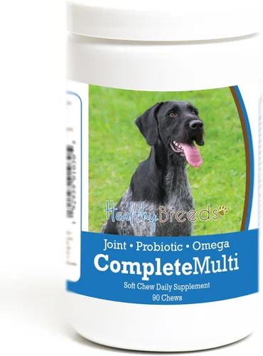 Miniatura 210 de Healthy Breeds Pug todo en uno multivitamínico suave masticable 60