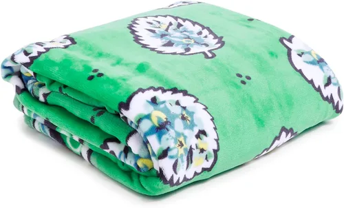 Miniatura 33 de Vera Bradley Manta de felpa de forro polar Botánico Paisley Rosa