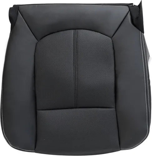 GXARTS Funda de asiento de cuero de repuesto para parte inferior del lado del conductor, color negro #5B o 6B, compatible con Ford F250 F350 F450