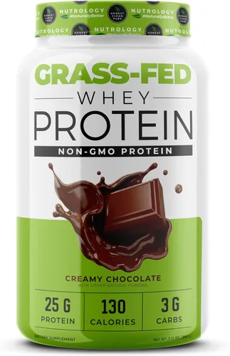 Nutrology Polvo de proteína de suero de leche alimentada con pasto, suero de leche alimentado con pasto y aminoácidos en polvo para mejorar la