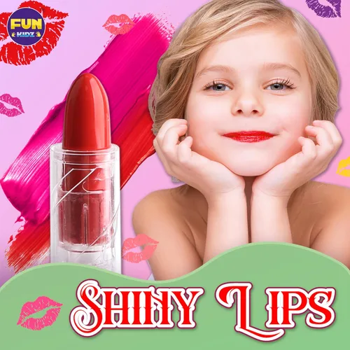 Miniatura 6 de Kit de maquillaje de 60 piezas para niñas de 6 a 12 años, FunKidz Juego de cosméticos para niños con tres capas, caja de maquillaje plegable