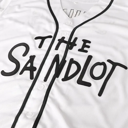 Miniatura 4 de The Sandlot Benny The Jet Rodriguez Michael Squints Palledorous Alan Yeah-Yeah McClennan Bel Air Jersey de Béisbol con Impresión 3D 30V-blanco