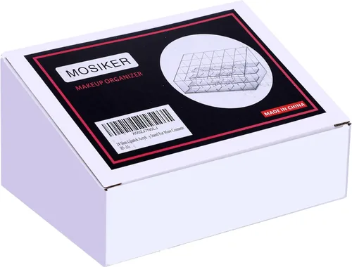 Miniatura 9 de MOSIKER Organizador de lápiz labial, pequeño plástico transparente, compacto, brillo labial, soporte para rímel de muestras de perfume con 24 ranuras