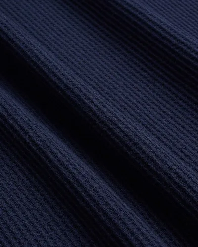 Miniatura 3 de U.S. Polo Assn. Camisa térmica para hombre - Top de punto gofre de manga larga