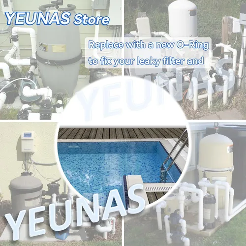 Miniatura 3 de SPX0714L Reemplazo de junta tórica para válvula multipuerto Hayward SP0714T, montaje superior ProSeries y sistema de filtro de arena Vari-Flo XL