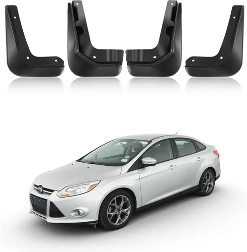 Miniatura 10 de BDFHYK Guardabarros 4 Piezas Guardabarros Delanteros y Traseros Compatibles con Ford Fusion 2013-2018 Sin Guardabarros OEM