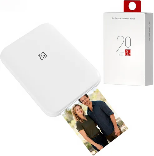 Miniatura 7 de Mini impresora fotográfica instantánea portátil - Bluetooth 5.0, funciona con iOS y Android