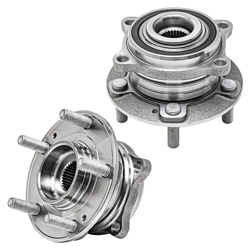 Miniatura 14 de Detroit Axle - 2 rodamientos de rueda delanteros para Ford Contour Mercury Cougar Mystique Volvo S40 V40, trasero para Escape Mariner Mazda Tribute