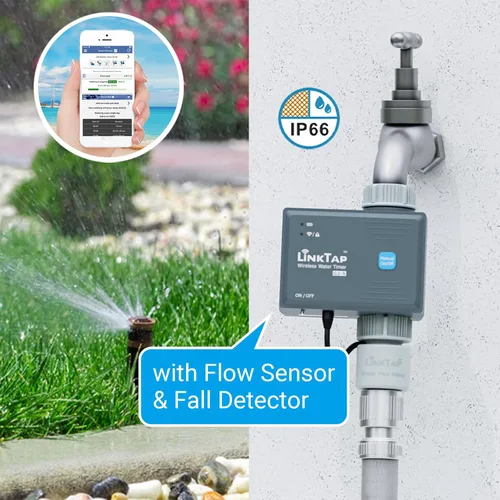 Miniatura 2 de LinkTap G2S - Temporizador de agua inteligente y pasarela, mayor rango que el temporizador de manguera WiFi, detección de fallas en tiempo real