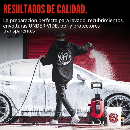 Miniatura 6 de Adam's Polishes Jabón para Lavar Autos Strip (16 oz) – Champú Removedor de Sellador y Cera, Removedor de Sal, Prelavado y Lavado Ácido Espuma