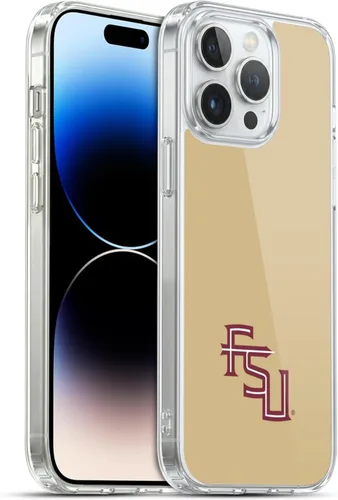 Miniatura 277 de Head Case Designs Funda de gel suave FSU Seminoles de la Universidad Estatal de Florida con licencia oficial compatible con Apple iPhone 13 Pro Max