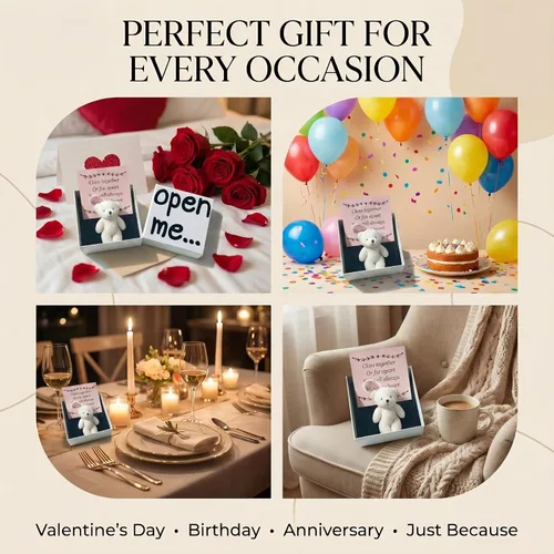 Miniatura 6 de YOJO Regalos para relaciones a larga distancia, regalos de amor para él, regalos románticos, regalos de cumpleaños para mujeres y niñas, regalos