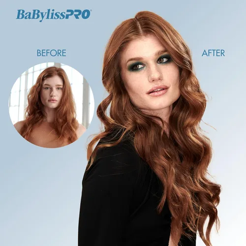 Miniatura 6 de BaBylissPRO Varita rizadora ovalada de titanio nano para todo tipo de cabello