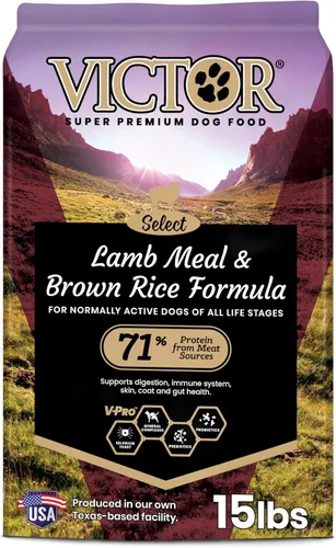 Miniatura 10 de VICTOR Super Premium - Alimento para perros – Fórmula de harina de cordero y arroz integral – Alimento seco para perros sin gluten para todos
