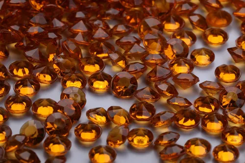 Miniatura 24 de 5000 unidades por paquete de cristales de confeti dispersos para mesa de boda, diamantes acrílicos de 0.236 pulgadas (0.236 in), diamantes