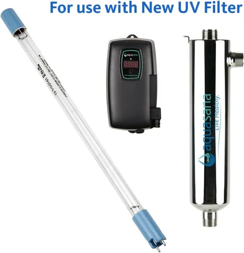 Miniatura 3 de Aquasana Lámpara de repuesto para filtro de agua UV para toda la casa y EQ-PFC.35 para toda la casa, blanco y prefiltros de sedimentos de repuesto