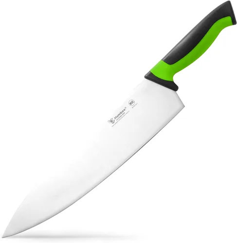 Miniatura 37 de Cuchillo de chef de 12 pulgadas, hoja de acero inoxidable de alto carbono certificada NSF – Mango ergonómico codificado por colores, cuchillo