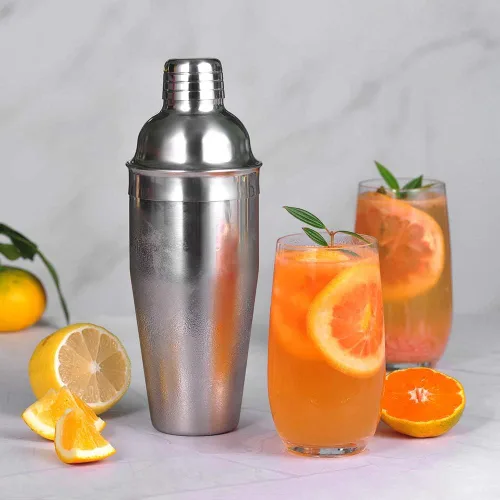 Miniatura 7 de Etens Coctelera de bar, mezclador de bebidas de Martini de 24 onzas con colador integrado para barman – Coctelera de acero inoxidable para bebidas