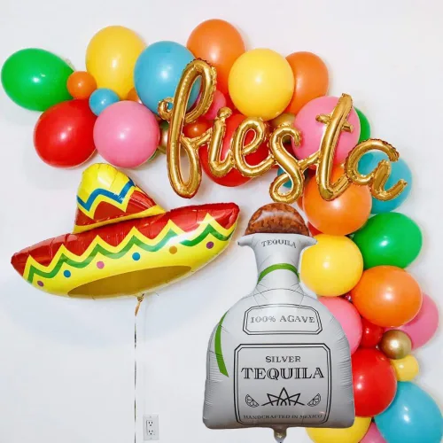 Miniatura 9 de Globo de tequila (juego de 1, 30 pulgadas), decoraciones de fiesta de tequila, decoraciones de cumpleaños 21 para hombres, margs y despedida