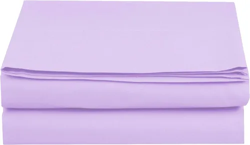 Miniatura 34 de Elegant Comfort Sábana plana premium de 1 pieza de calidad hotelera, lujosa y más suave, 1500 hilos, ropa de cama sábana plana de calidad egipcia