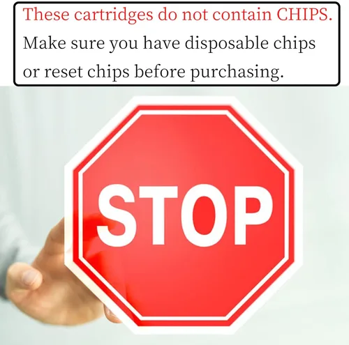 Miniatura 2 de Gooyule Cartuchos de tinta de repuesto sin chip para XP-15000 XP-15010 XP-15080 Cartuchos de tinta de sublimación remanufacturados sin chip ni tinta