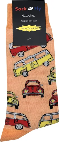 Miniatura 4 de Calcetines Frenzy VW, Naranja, 9-11
