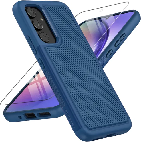 Miniatura 131 de FNTCASE Funda para teléfono Galaxy A14-5G: protección contra caídas de grado militar Samsung A14 5G, probada contra caídas de 14 pies, protector