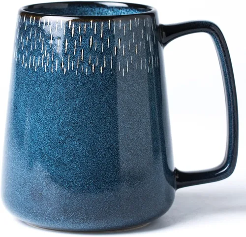 Miniatura 7 de Tazas de café grandes de cerámica, tazas de café de mango grande de 24 onzas, taza de té y café extra grande para oficina y hogar, aptas