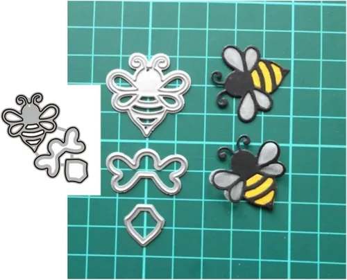 Miniatura 50 de Troqueles para álbumes de recortes, troqueles de corte de metal de cumpleaños para hacer tarjetas, plantilla de papel para manualidades, plantillas