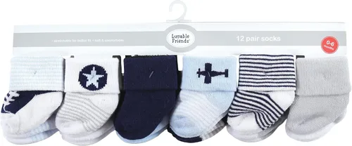 Miniatura 2 de Luvable Friends Set de regalo de calcetines para bebé