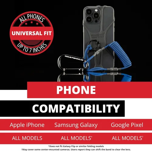 Miniatura 6 de Rogue Fishing Co. The Protector Phone Tether - Phone Leash Óxido