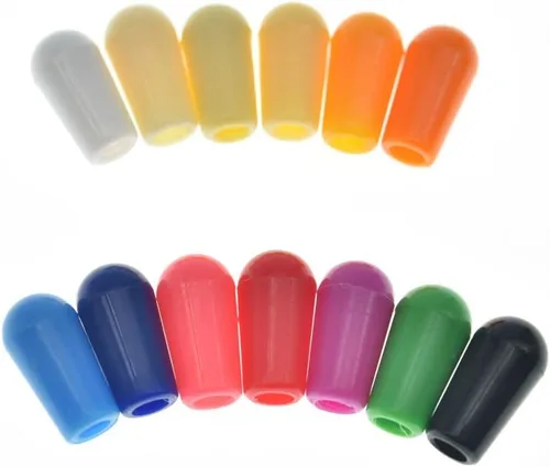 Miniatura 12 de KAISH 10 unids American Thread 3 Way Interruptor de palanca de punta Interruptor de tapa perilla para USA Les Paul Pickup Selector Switchcraft