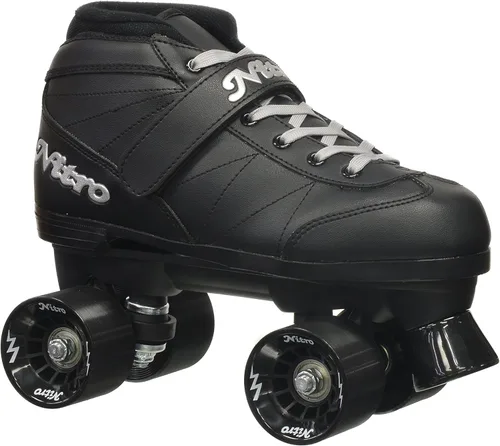 Epic Skates Super Nitro - Patines de cuatro velocidades para interiores y exteriores