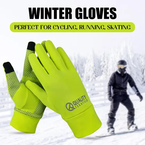 Miniatura 4 de Guantes de invierno cálidos antideslizantes para pantalla táctil y guantes térmicos de ciclismo para clima frío para hombres y mujeres, ideales