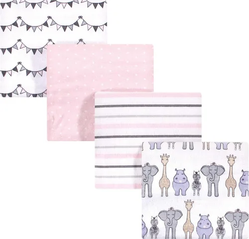 Miniatura 42 de Hudson Baby Mantas unisex de franela de algodón para bebé, calabaza, talla única