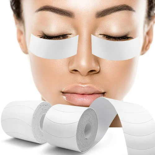 Akissos - Extensiones de pestañas de espuma para los ojos, 110 unidades, cinta de espuma médica precortada, suministros de extensión de pestañas,