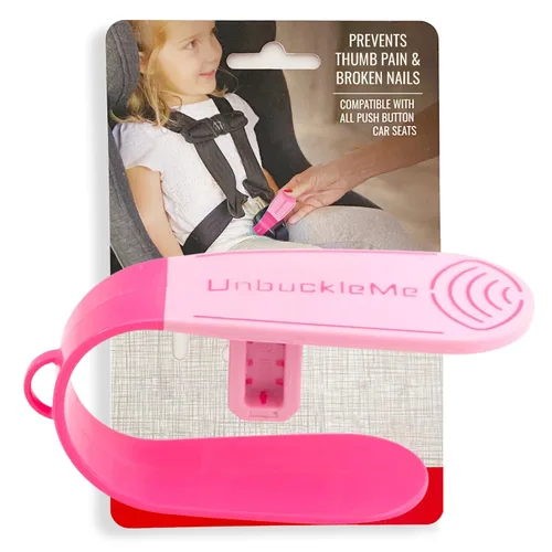 Miniatura 12 de UnbuckleMe Herramienta de liberación de hebilla de asiento de automóvil, ayuda fácil de abrir para artritis, uñas largas, niños mayores, empujador
