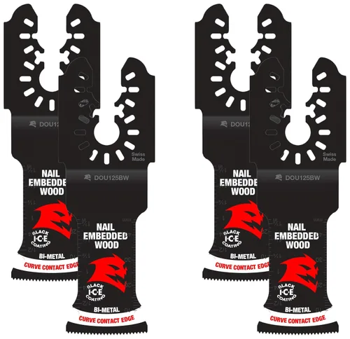 Miniatura 14 de Diablo Amped Steel Demon - Hoja oscilante de carburo de ajuste universal para metal, ancho de corte de 1-1/4 pulgadas, profundidad de corte de 1-1/2