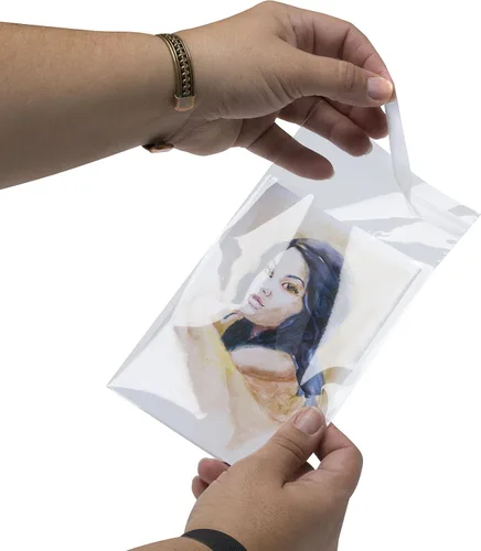 Miniatura 2 de Creative Mark Krystal Seal ATC - Bolsas para arte y fotos, 6 x 8 pulgadas, paquete de 250 bolsas de sellado de polietileno para archivar pinturas