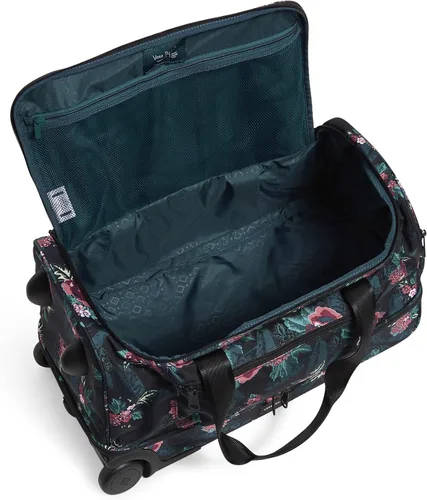 Miniatura 3 de Vera Bradley Women's Recycled Lighten Up Reactive Foldable Rolling Duffle Luggage