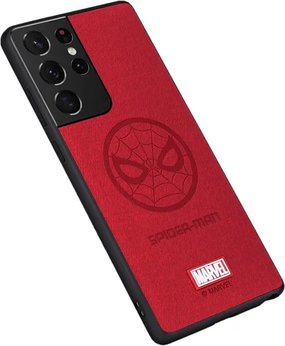 Miniatura 27 de Funda para Galaxy S22 Ultra 5G, con personaje de superhéroe para Samsung Galaxy S22 Ultra, funda de piel roja