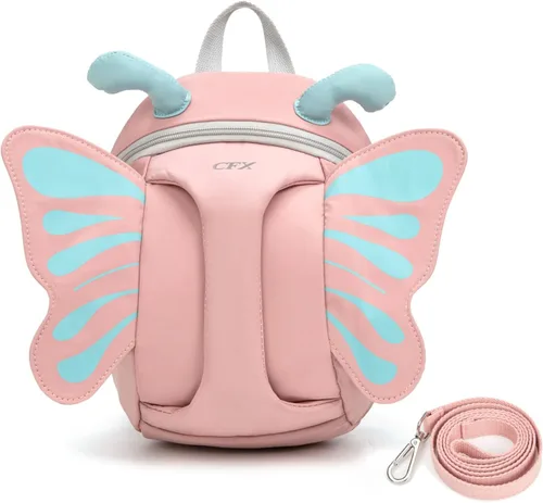 CFX Correa de mochila para niños pequeños, correa antipérdida para niños pequeños con asa de seguridad, atractiva correa de mochila para niños