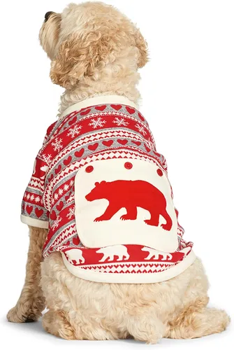 Miniatura 2 de Little Blue House unisex-baby Fair Isle Bear & Moose Family Pajamas